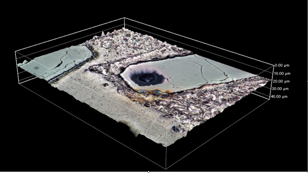 Electron beam damage